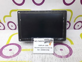 Display GPS  Renault Laguna II 2.2 dCi 150 Cv de 2005 - Ref OEM : 8200001376B